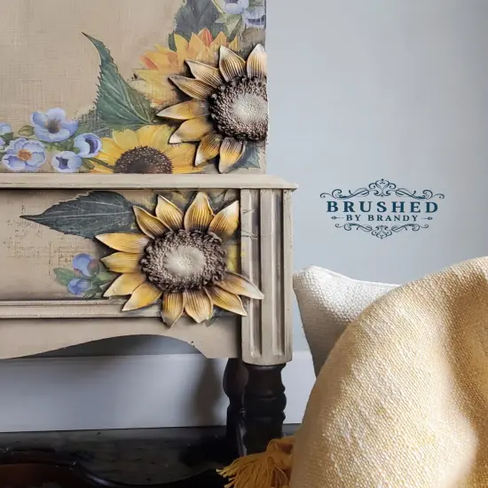 Redesign Decor Transfers Sunflower Fields 25.1"x32" 655350644840 {5}