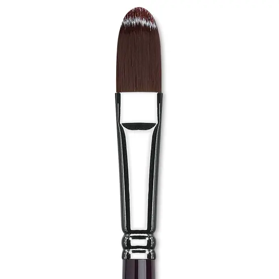 Winsor & Newton Galeria Brush - Filbert, Long Handle, Size 14 {1}