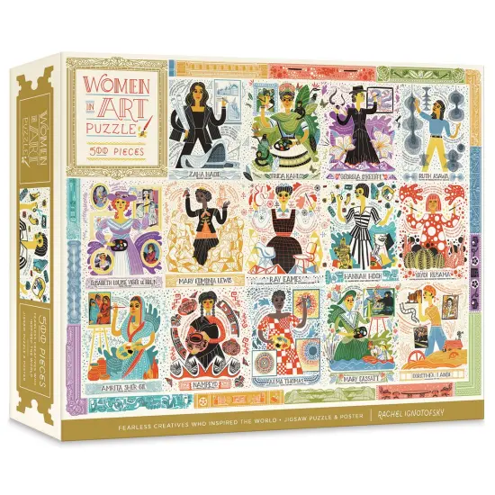 Women in Art 500 Piece Puzzle {1}