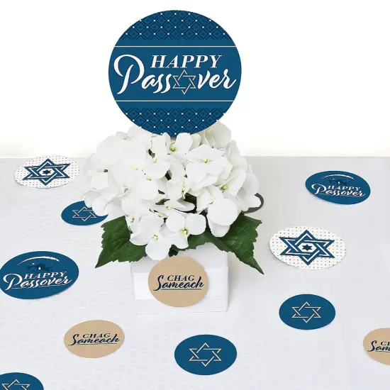 Big Dot of Happiness Happy Passover - Pesach Jewish Holiday Party Giant Circle Confetti - Party Decorations - Large Confetti 27 Count {7}