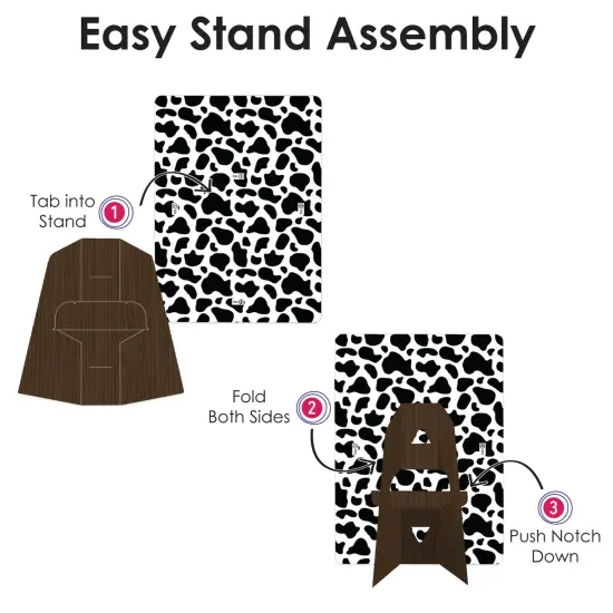 Big Dot of Happiness Farm Animals - Barnyard Baby Shower or Birthday Party 4x6 Picture Display - Paper Photo Frames - Set of 12 {7}