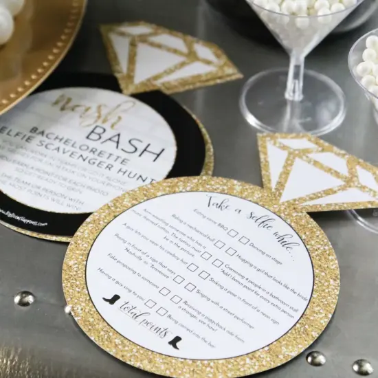 Big Dot of Happiness Nash Bash - Selfie Scavenger Hunt - Nashville Bachelorette Party Game - Set of 12 {7}