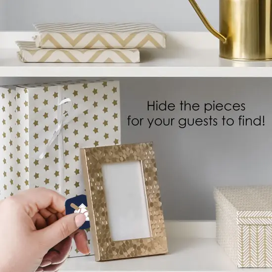 Big Dot of Happiness Batter Up - Baseball - Baby Shower or Birthday Party Scavenger Hunt - 1 Stand and 48 Game Pieces - Hide and Find Game {4}