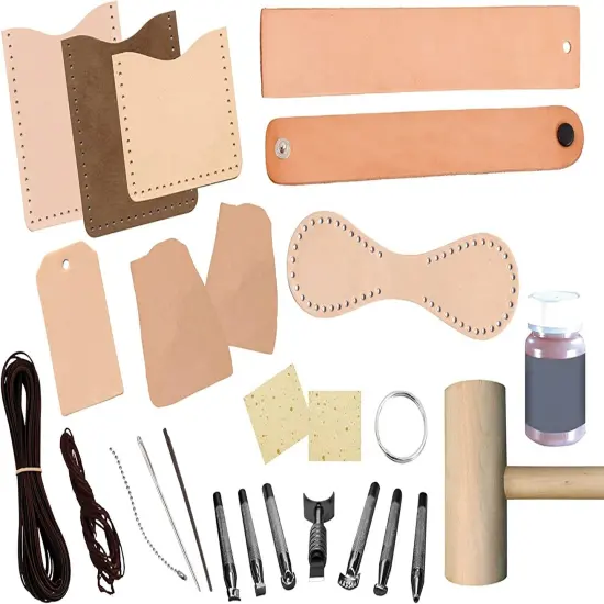 Realeather(R) Crafts Explore Leathercraft Kit {3}