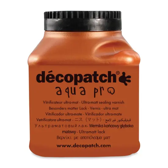 DecoPatch Aquapro Varnish - Ultra Matte, 6 oz, Bottle {1}