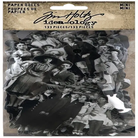 Idea-Ology Paper Dolls Die-Cuts 133/Pkg-Mini {1}