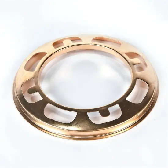 Solid Brass 4" Ball Shade Holder {3}