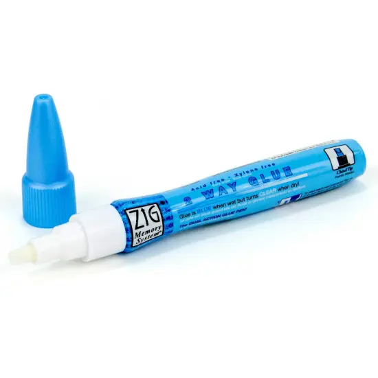 EK/Zig 2-Way Glue Pen Carded-Chisel Tip {3}