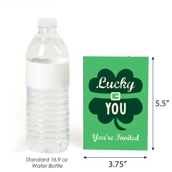 Big Dot of Happiness St. Patrick's Day - Fill In Saint Paddy's Day Party Invitations (8 count) {4}