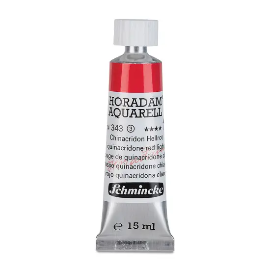 Schmincke Horadam Aquarell Watercolor - Quinacridone Red Light, 15 ml tube {2}