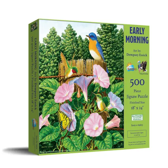 Sunsout Early Morning 500 pc Jigsaw Puzzle 69615 {3}