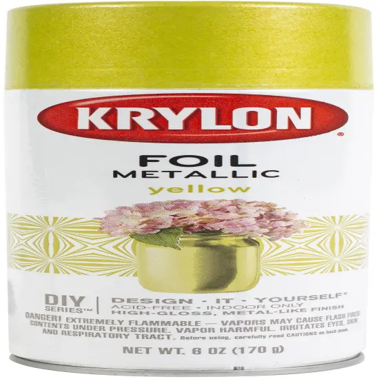 Krylon(R) Premium Metallic Foil Spray Paint 6oz {1}