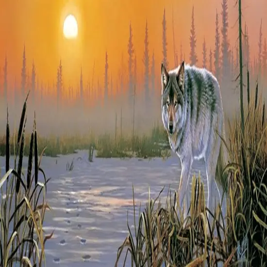 Sunsout Winter Sunrise 500 pc Jigsaw Puzzle 45335 {1}