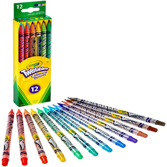 Crayola Twistables Colored Pencils-12/Pkg Long {2}