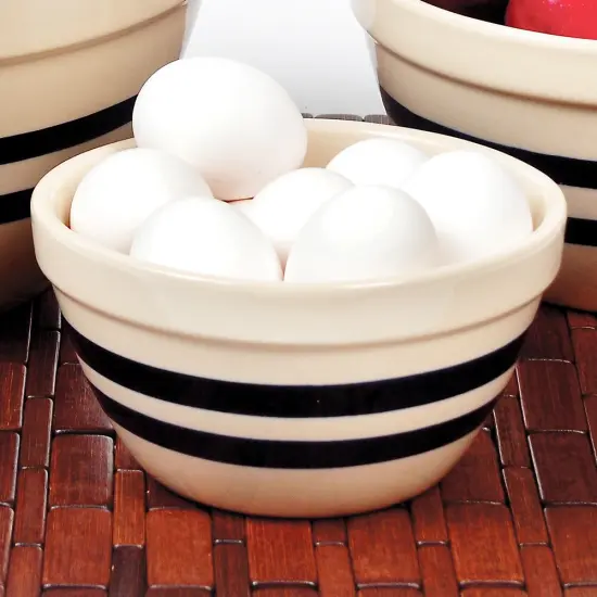 Ohio Stoneware USA-Made Stoneware Shoulder Bowl - Small Only {4}