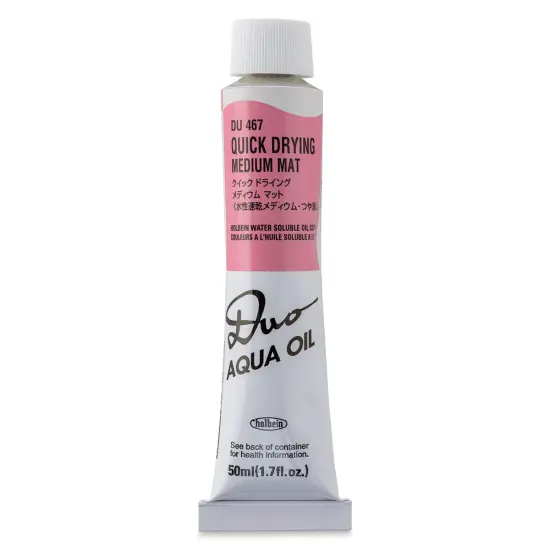 Holbein Duo Aqua Oil Quick Drying Medium Paste - Matte, 50 ml tube {1}