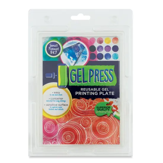 Gel Press Printing Plate - Rectangle, 5" x 7" {2}