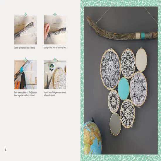Dream Catchers: Homemade Mobiles, Wall Hangings, and Jewelry {5}