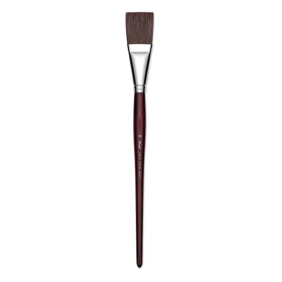 Utrecht Tuscan Synthetic Flat - Size 16, Long Handle {2}
