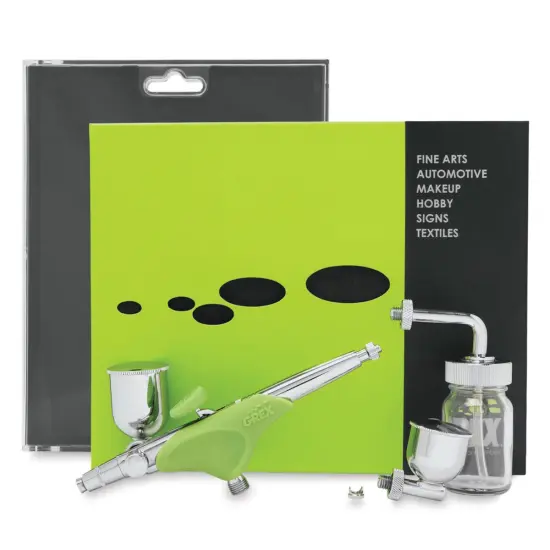 Grex Genesis Ergonomic Airbrush- 0.3 mm Tip, Side Feed {2}