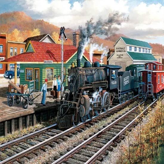 Sunsout Memory Junction 300 pc Jigsaw Puzzle 39913 {1}