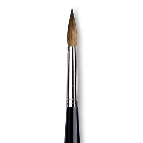 Da Vinci Maestro Kolinsky Brush - Long Tapered Round, Short Handle, Size 9 {1}