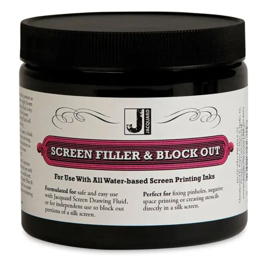 Jacquard Screen Filler and Block Out - 16 oz {1}