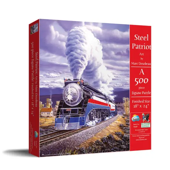 Sunsout Steel Patriot 500 pc Jigsaw Puzzle 69938 {3}