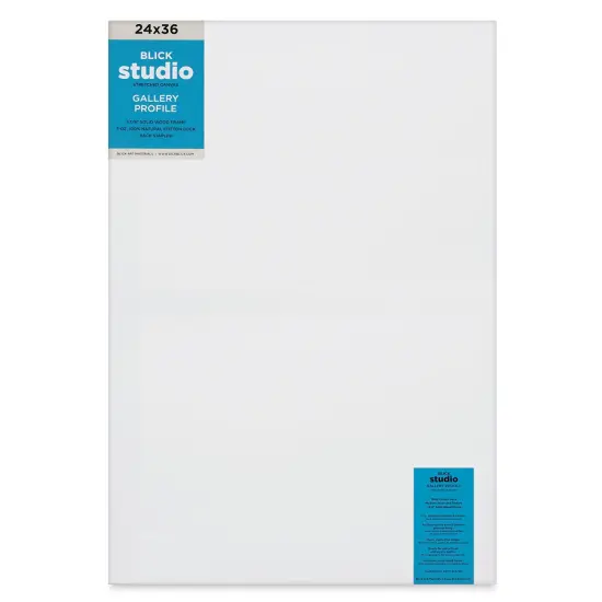 Blick Studio Stretched Cotton Canvas - Gallery Profile, 24" x 36" {1}
