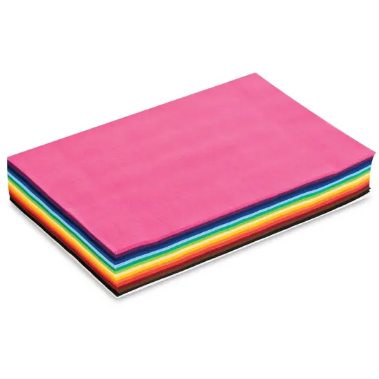 Smart-Fab Fabric - Sheets, 9" x 12", Pkg of 270, Assorted Colors {1}