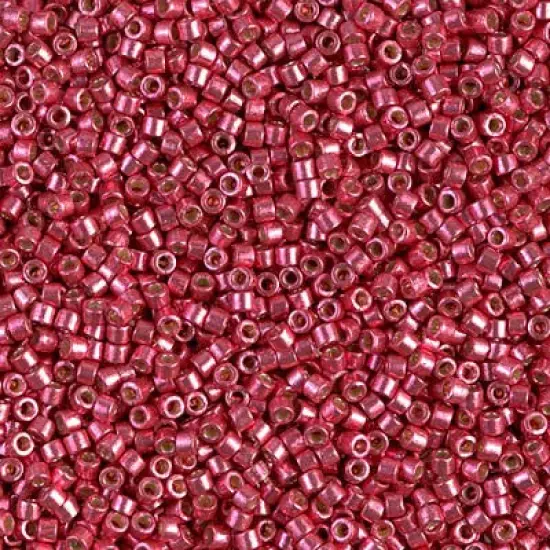 Miyuki Delica Bead 11/0 - DB1841 - Duracoat Galvanized Light Cranberry {1}