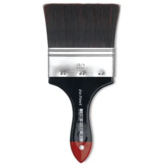 Da Vinci Top Acryl Restoration Brush - Mottler, Short Handle, Size 80 {1}