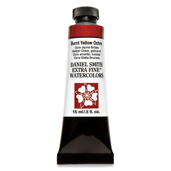 Daniel Smith Extra Fine Watercolor - Burnt Yellow Ochre, 15 ml Tube {1}