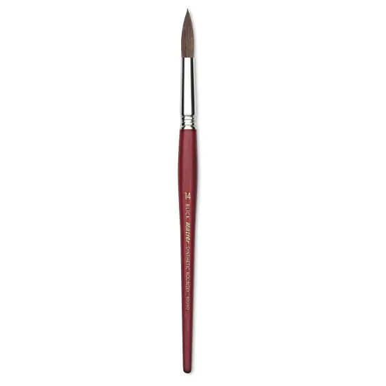 Blick Master Synthetic Kolinsky Brush - Round, Size 14 {1}