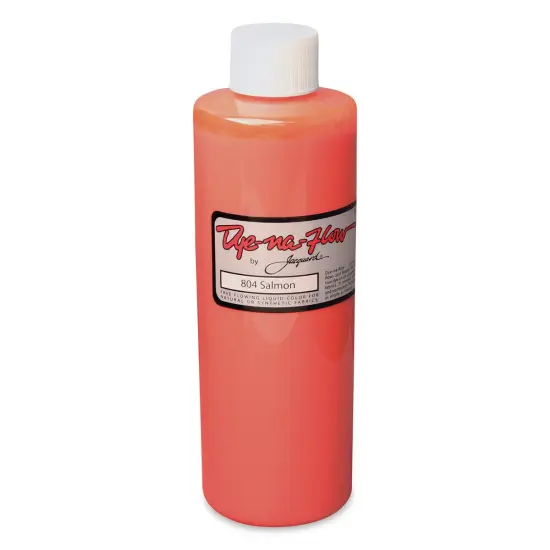 Jacquard Dye-Na-Flow Fabric Color - Salmon, 8 oz bottle {1}