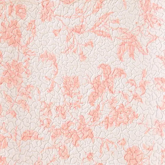 Colonial Williamsburg Brighton Pink Cotton Quilted Table Runner 14" x 51" {4}