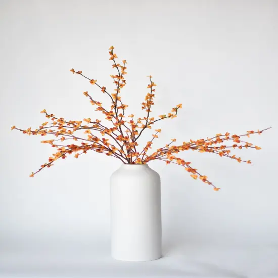 32" Faux Bittersweet Stem {2}