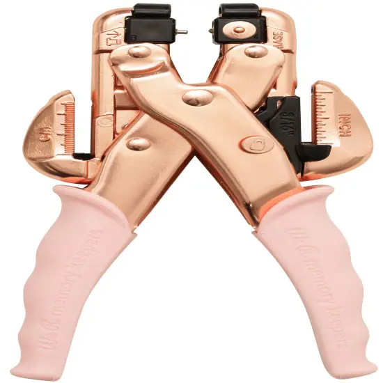 Crop-A-Dile Hole Punch & Eyelet Setter-Rose Gold {3}