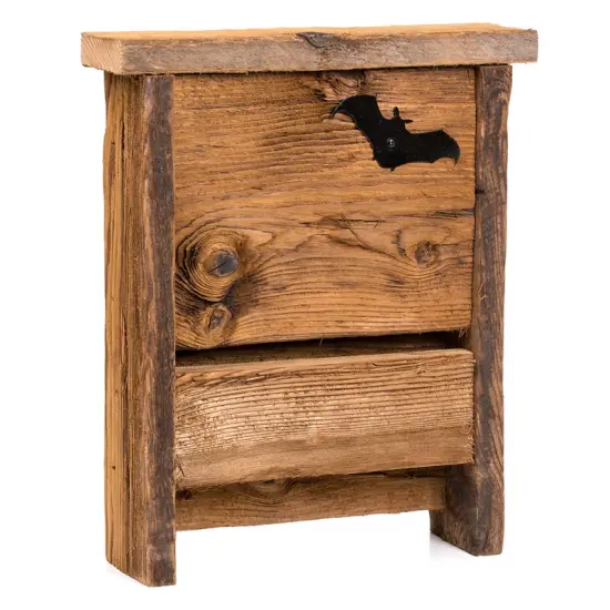 Brookside Woodworks Amish Made Upcycled Mushroom Wood Bat House {3}