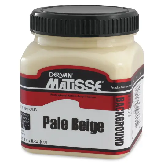 Matisse Background Colors Acrylic Paint - Pale Beige, 250 ml {1}