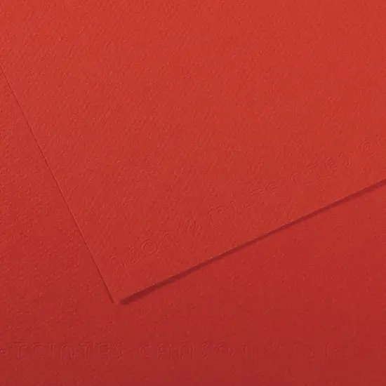 Canson Mi-Teintes Drawing Papers - 8-1/2" x 11", Poppy, 25 Sheets {1}