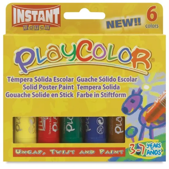 Playcolor - Standard Colors, Set of 6, Standard Size {1}