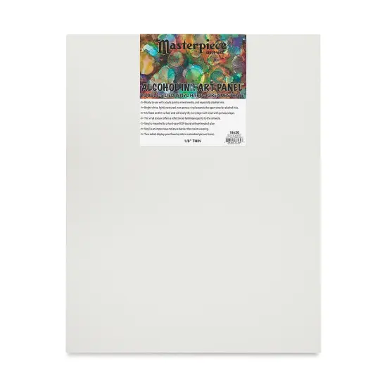 Masterpiece Alcohol Ink Art Panel - 16" x 20", Single Panel {1}
