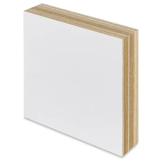 Blick Edu-Painting Panel Class Pack - 6" x 6" x 1/8", Pkg of 12 {1}