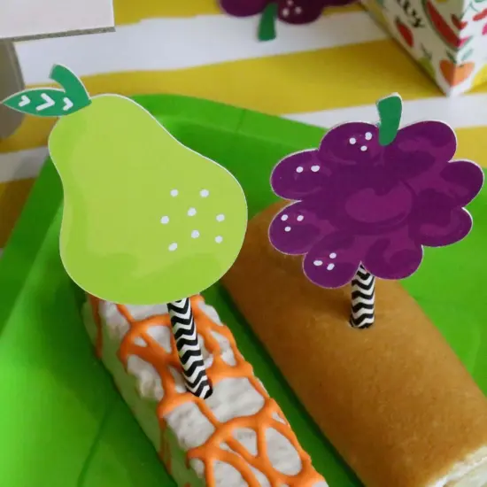 Big Dot of Happiness Tutti Fruity - DIY Shaped Frutti Summer Baby Shower or Birthday Party Cut-Outs - 24 Count {4}