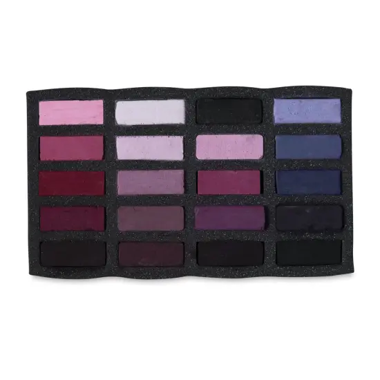 Art Spectrum Extra Soft Square Pastels - Violets, Set of 20 {1}