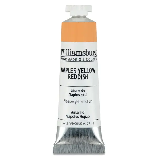 Williamsburg Handmade Oil Paint - Naples Yellow Reddish, 37 ml tube {1}