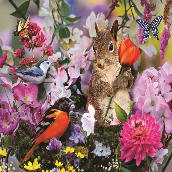 Sunsout Nest of Flowers 1000 pc Jigsaw Puzzle 72044 {1}