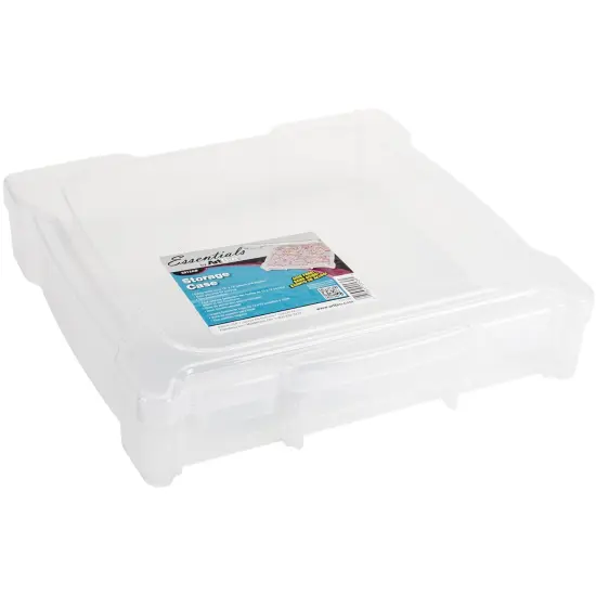 Multipack of 3 - ArtBin Essentials Box-14.125"X13.625"X3" Translucent {3}
