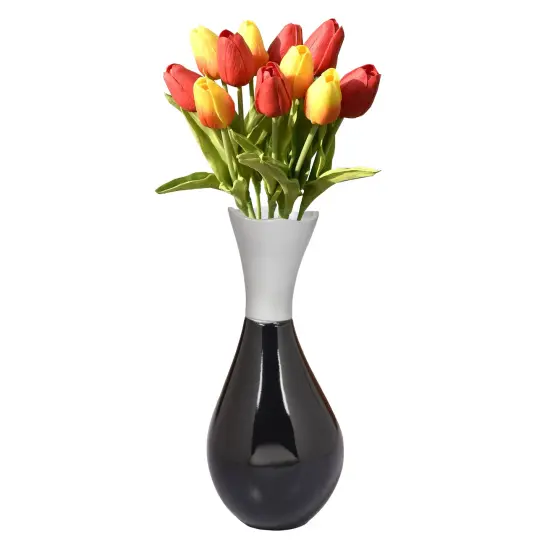 Aluminium-Casted Modern Decorative Flower Table Vase {1}